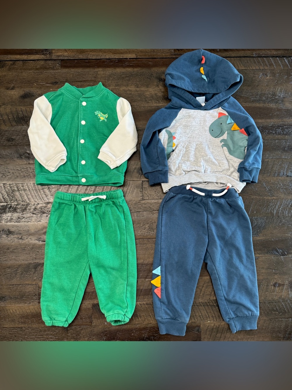 6-12m/12m Baby Boy Dino Sweatsuit Joggers Sets | Old Navy & Little Lad